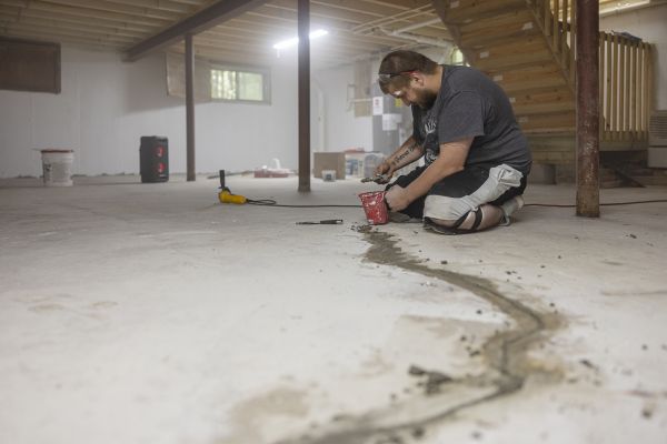 Concrete Floor Repair in Denham Springs