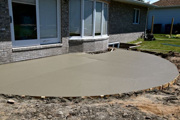 Patio Concrete Patching